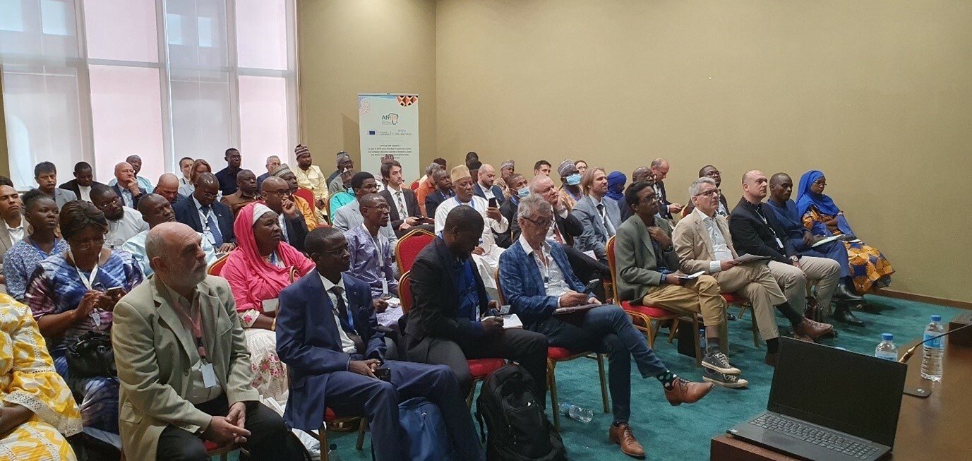 Full house during the side event on accelerating Water-Energy-Food Security business applications.